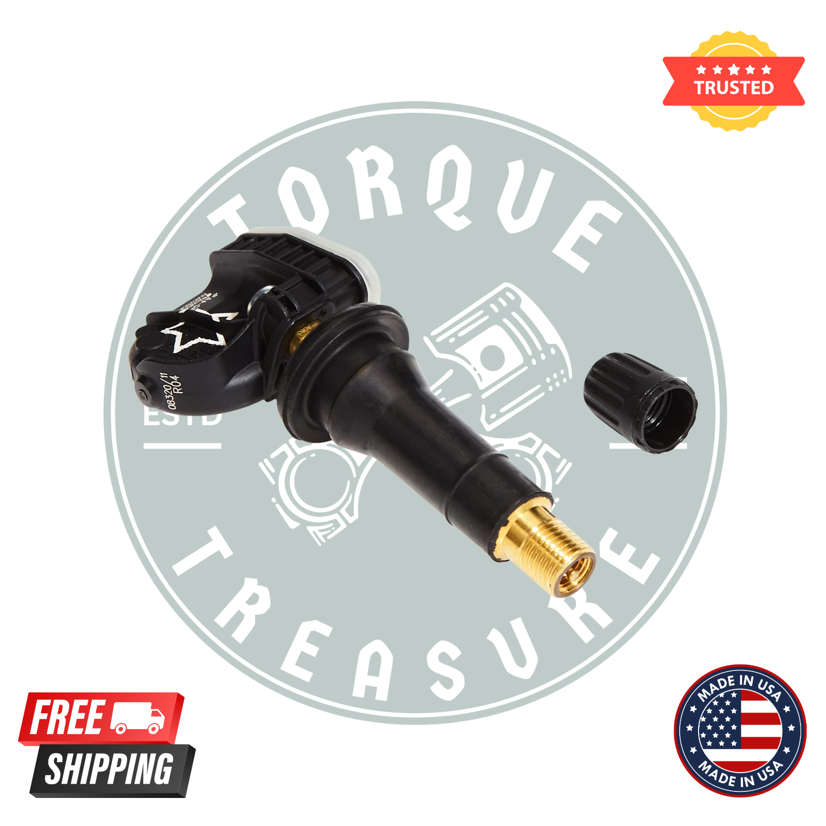 ACDelco 13586335 TPMS Tire Pressure Monitoring Sensors – Pack of 4 | OEM GM Replacement