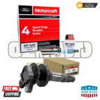 Motorcraft DG520 Ignition Coils & SP520 Spark Plugs – Set of 6 | OEM Ford Replacement