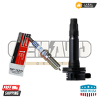 Motorcraft DG520 Ignition Coils & SP520 Spark Plugs – Set of 6 | OEM Ford Replacement