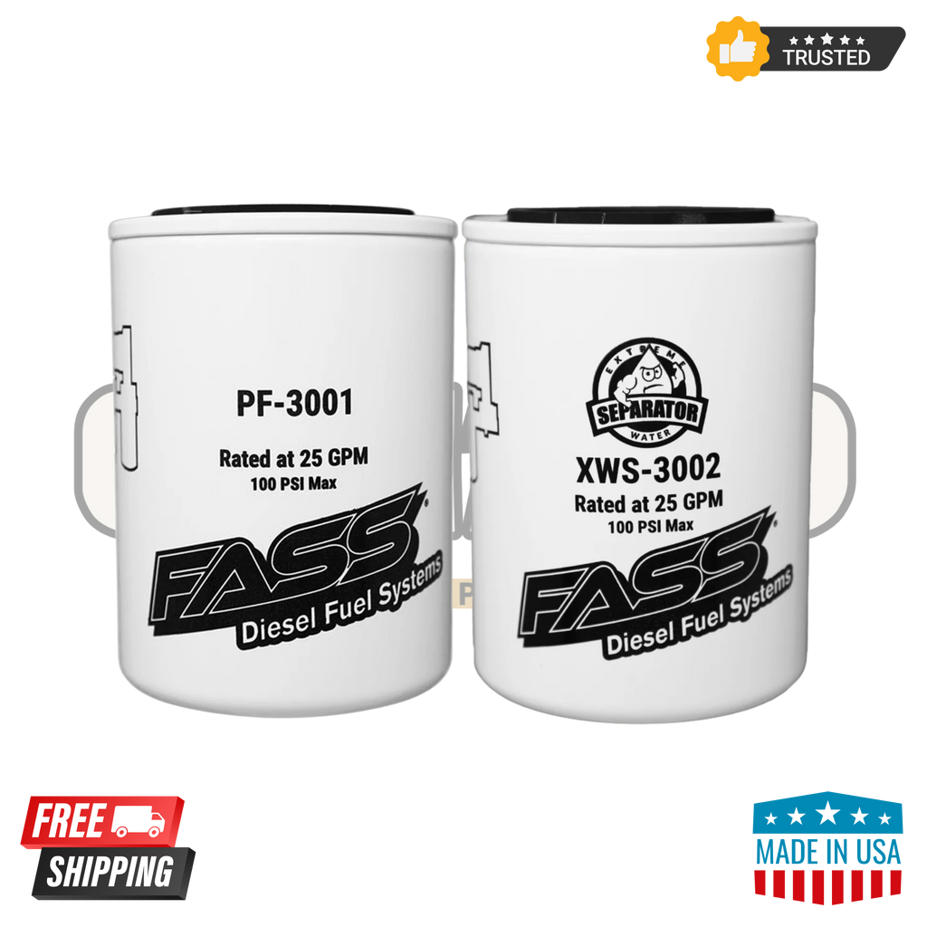 FASS Fuel Filter Bundle – XWS-3002 & PF-3001