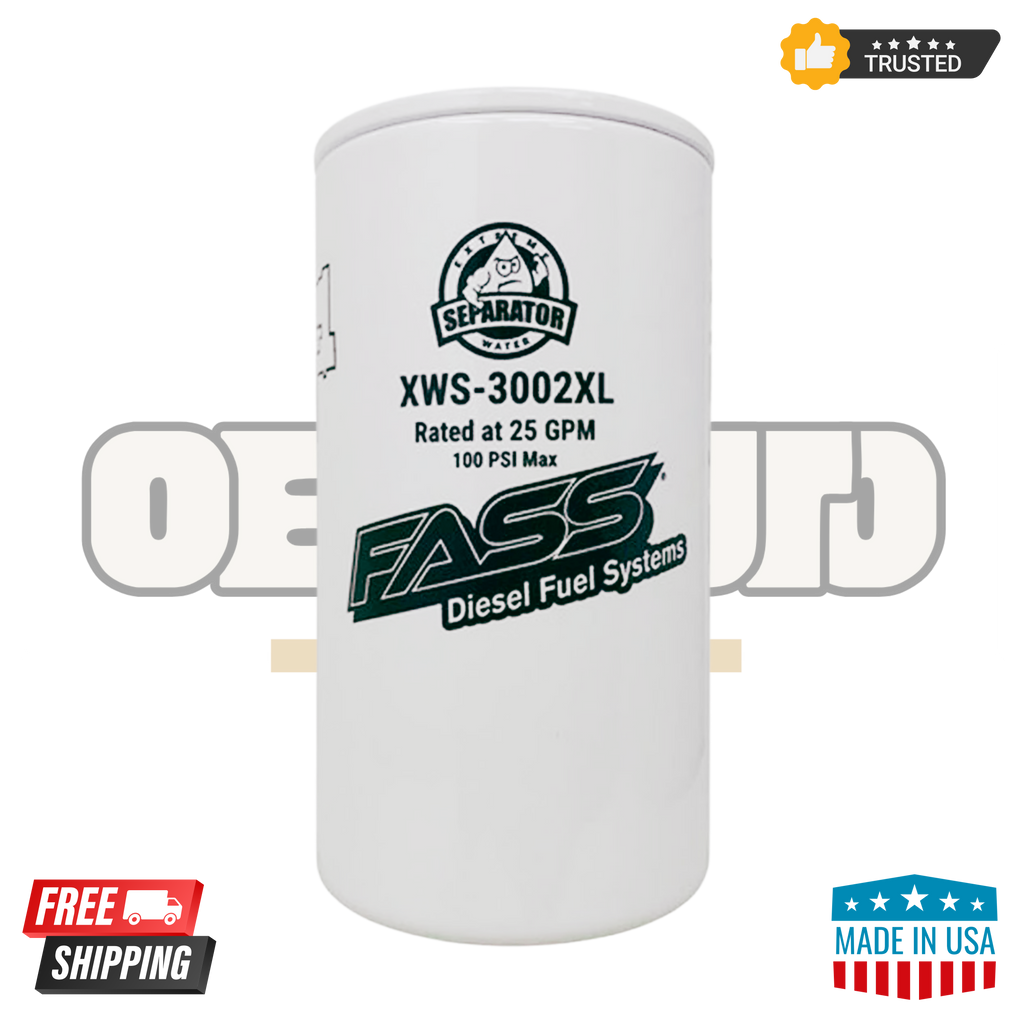 FASS XWS-3002XL & PF-3001XL Fuel Filter Bundle