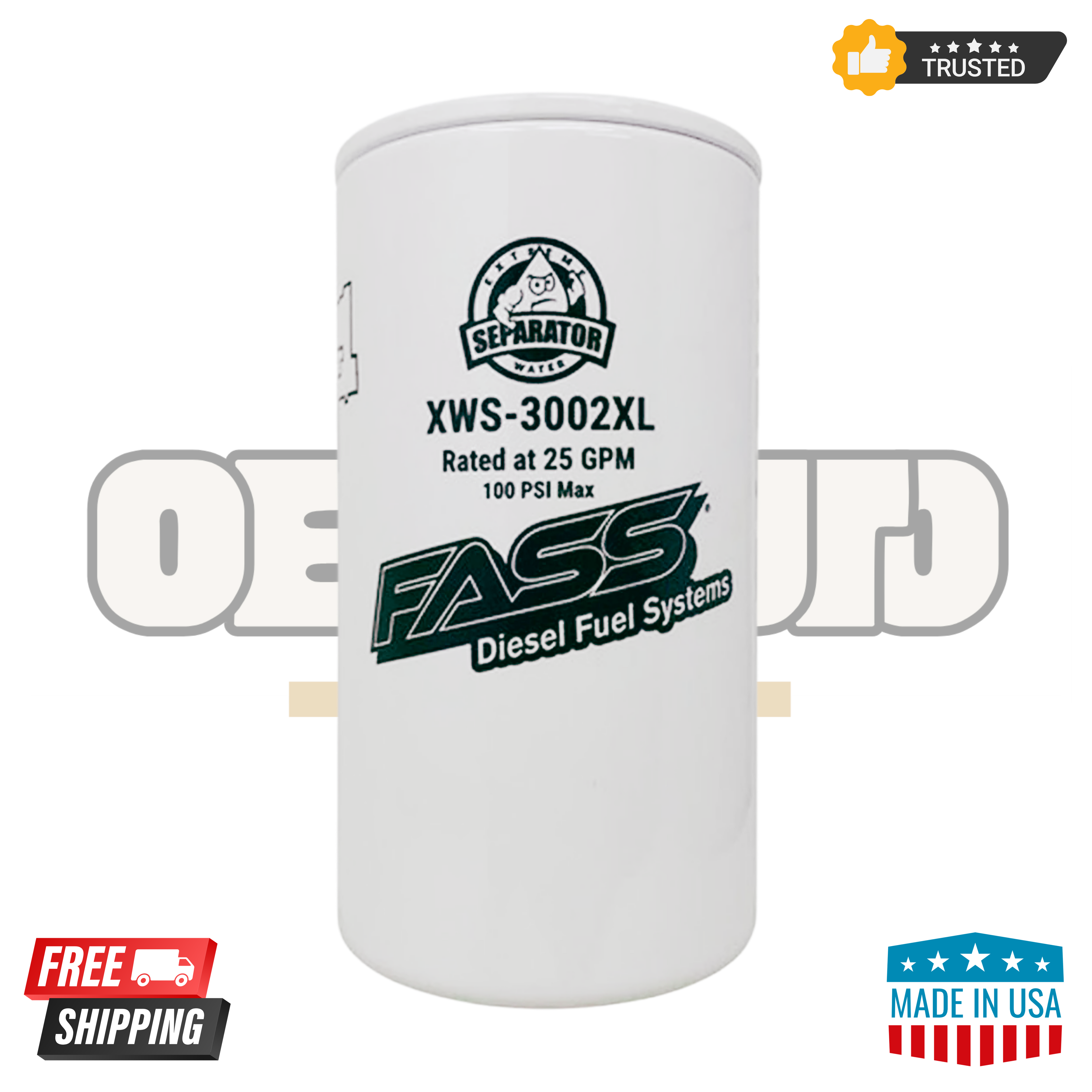 FASS XWS-3002XL & PF-3001XL Fuel Filter Bundle