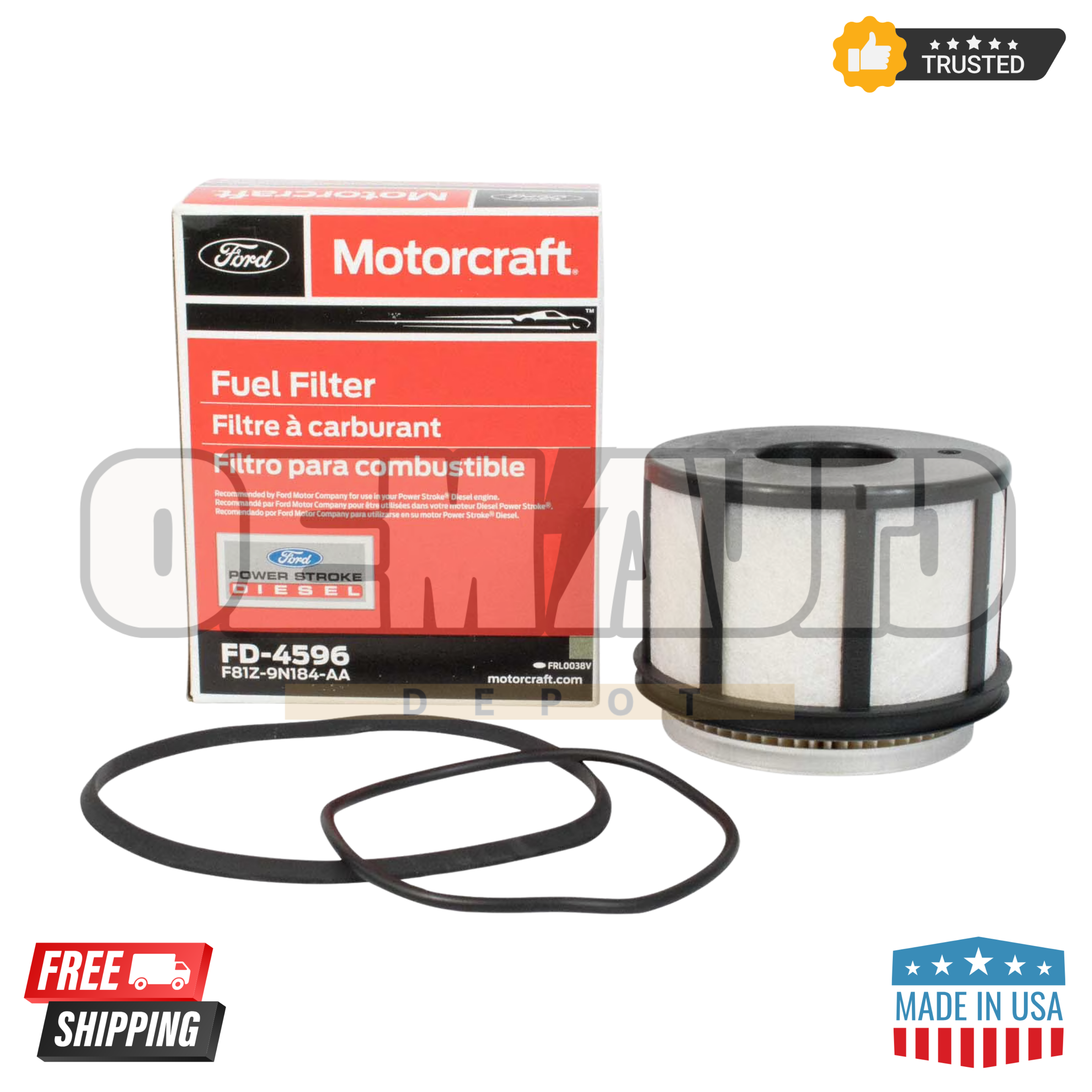 Motorcraft FD-4596 Fuel Filter