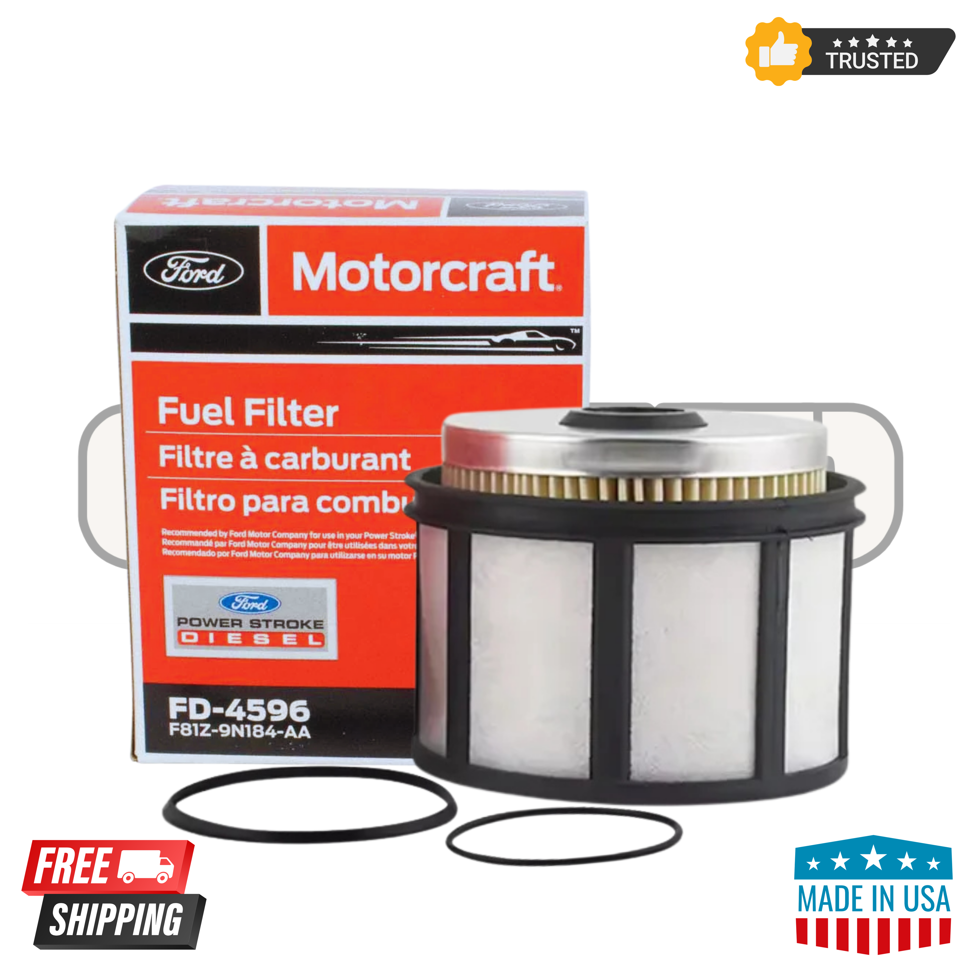 Motorcraft FD-4596 Fuel Filter