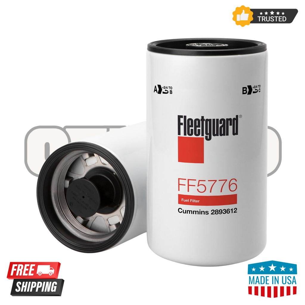 Fleetguard FF5776 Fuel Filter OEM quality Pack of 6