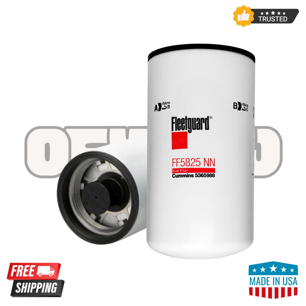 Fleetguard FF5825NN Fuel Filter – Pack of 6