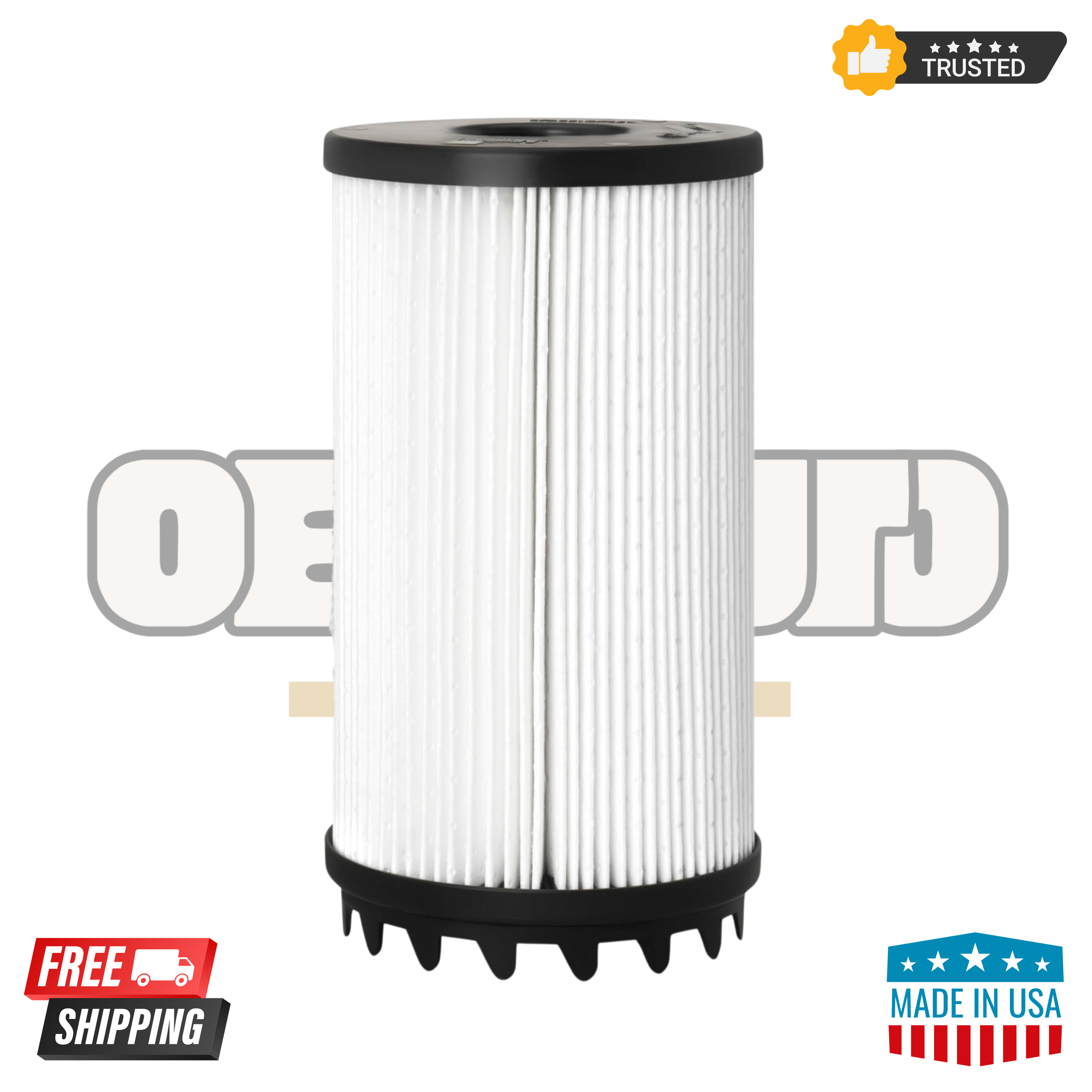 Fleetguard FS20172 Fuel/Water Separator Filters – Pack of 6 | OEM Diesel Replacement