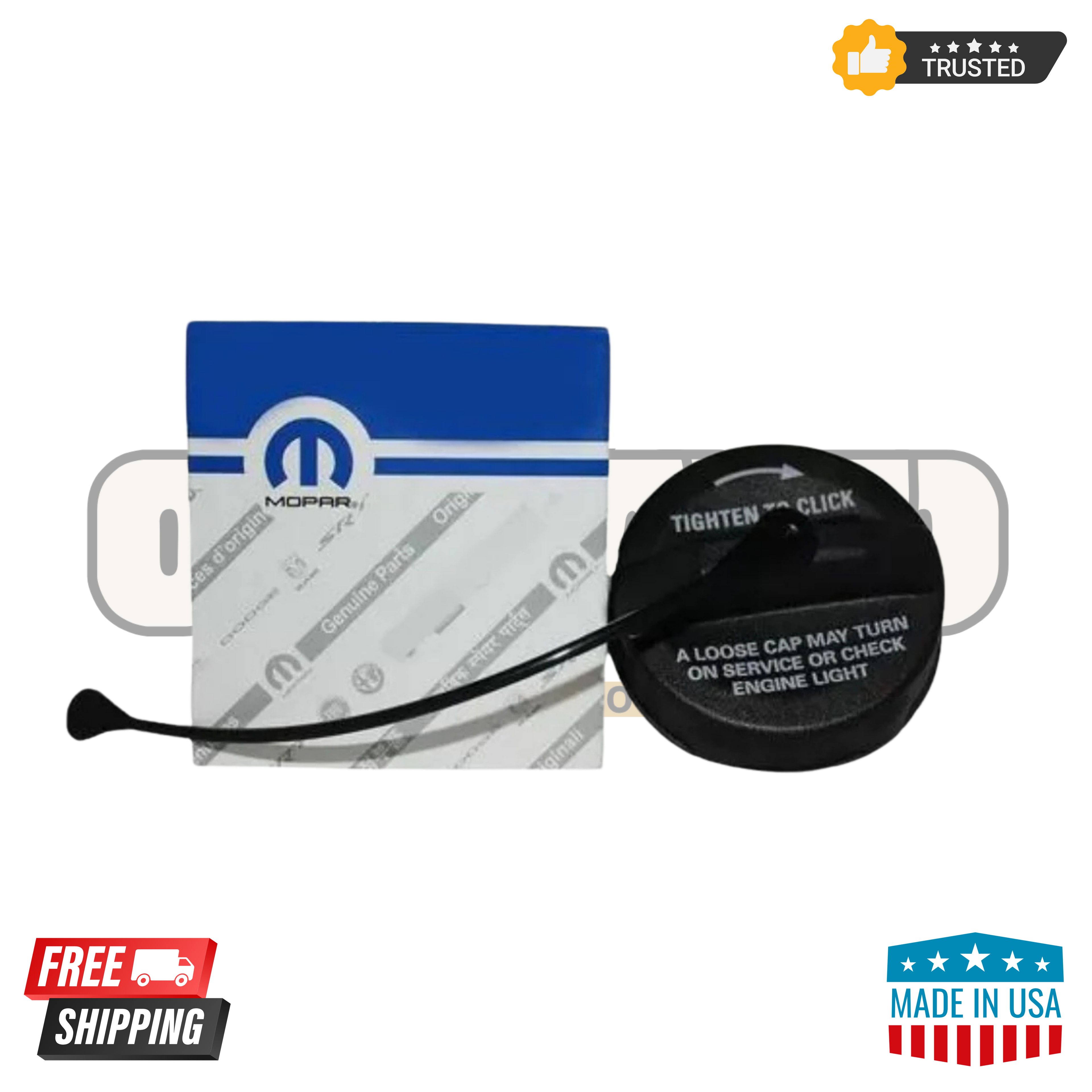 Mopar 52030377AB Fuel Cap – OEM Diesel Fuel Tank Cap for Dodge Ram