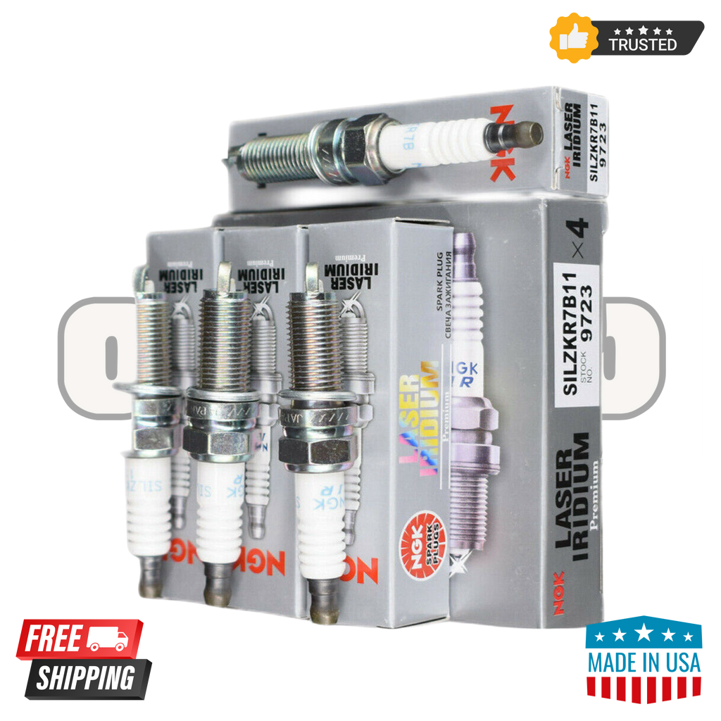 Hyundai 27300-2E000 Ignition Coils & NGK 9723 Spark Plugs – Set of 4 | OEM Replacement Kit
