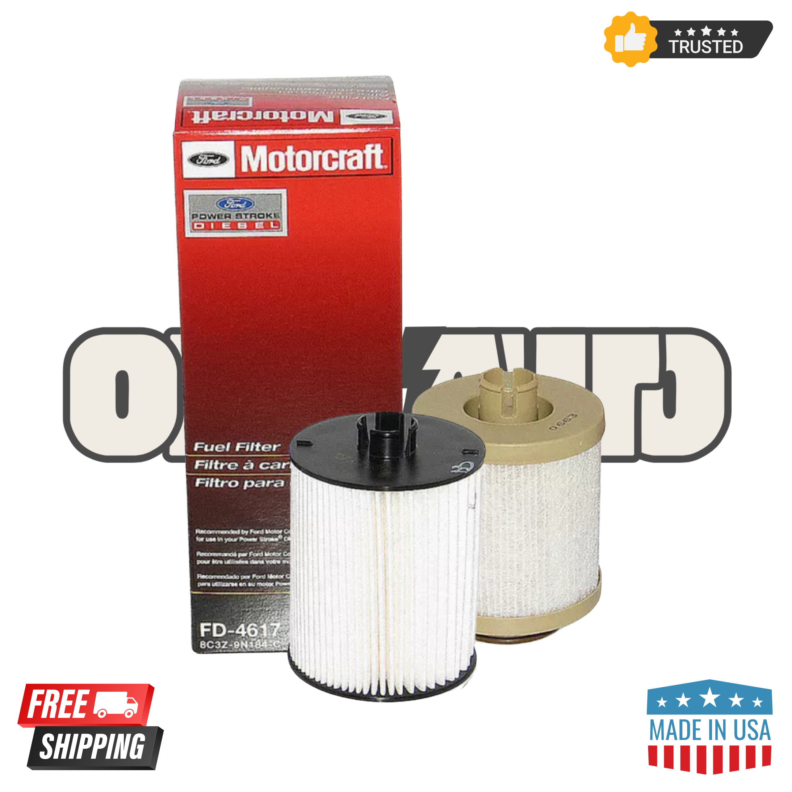 MOTORCRAFT FD 4617 FD-4617 Fuel Filter OEM quality