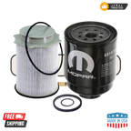 Mopar Oil Fuel Filter Set 68197867AB, 68157291AA (MO-867, MO-291) 6.7L Cummins for 2013-2018 Dodge Ram 2500-5500