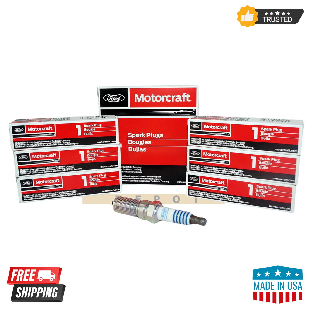 Motorcraft SP-546 Platinum Spark Plugs OEM PZK14F For F150 F250 5.4L Pack of 8