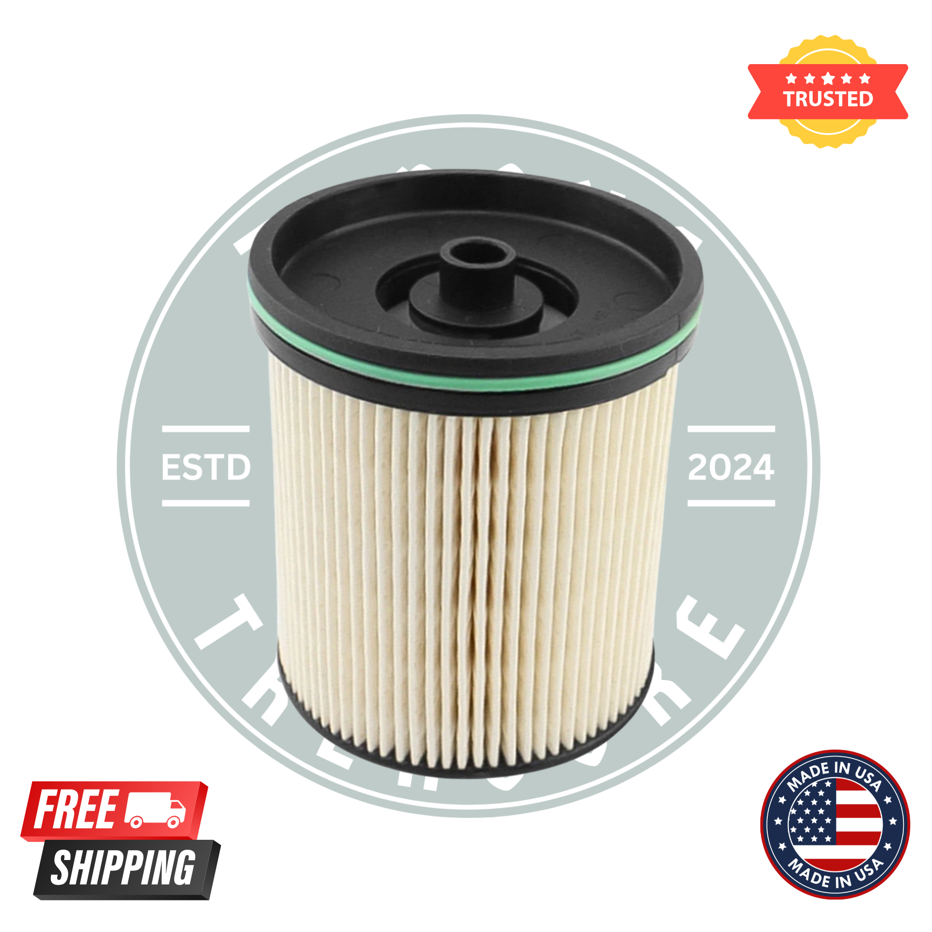 ACDelco TP1015 Fuel Filter Kit with Seals – GM Genuine OEM Replacement for Duramax Diesel Trucks