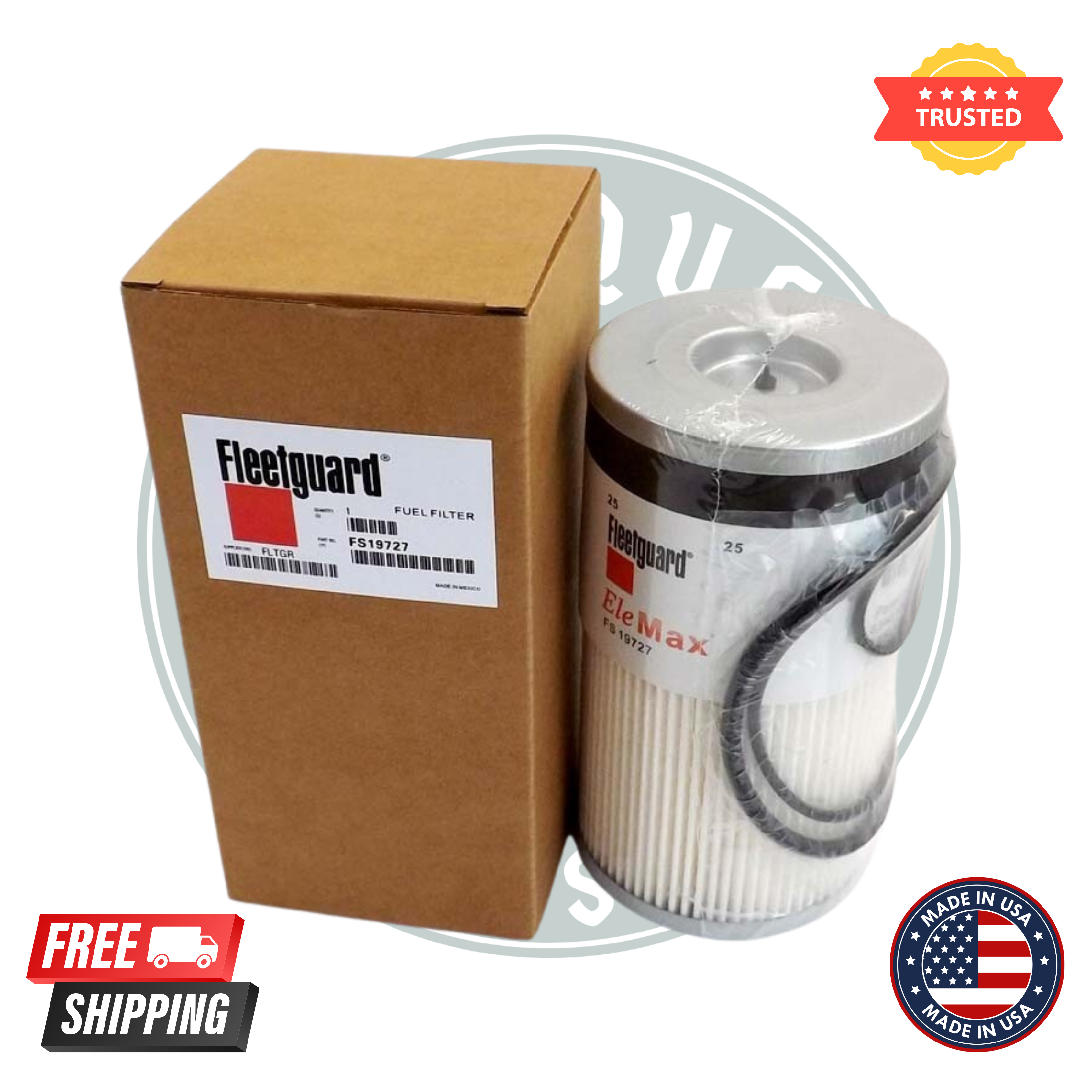 Fleetguard FS19764 Diesel Fuel Water Separator | Advanced Filtration for Cummins and Caterpillar Engines