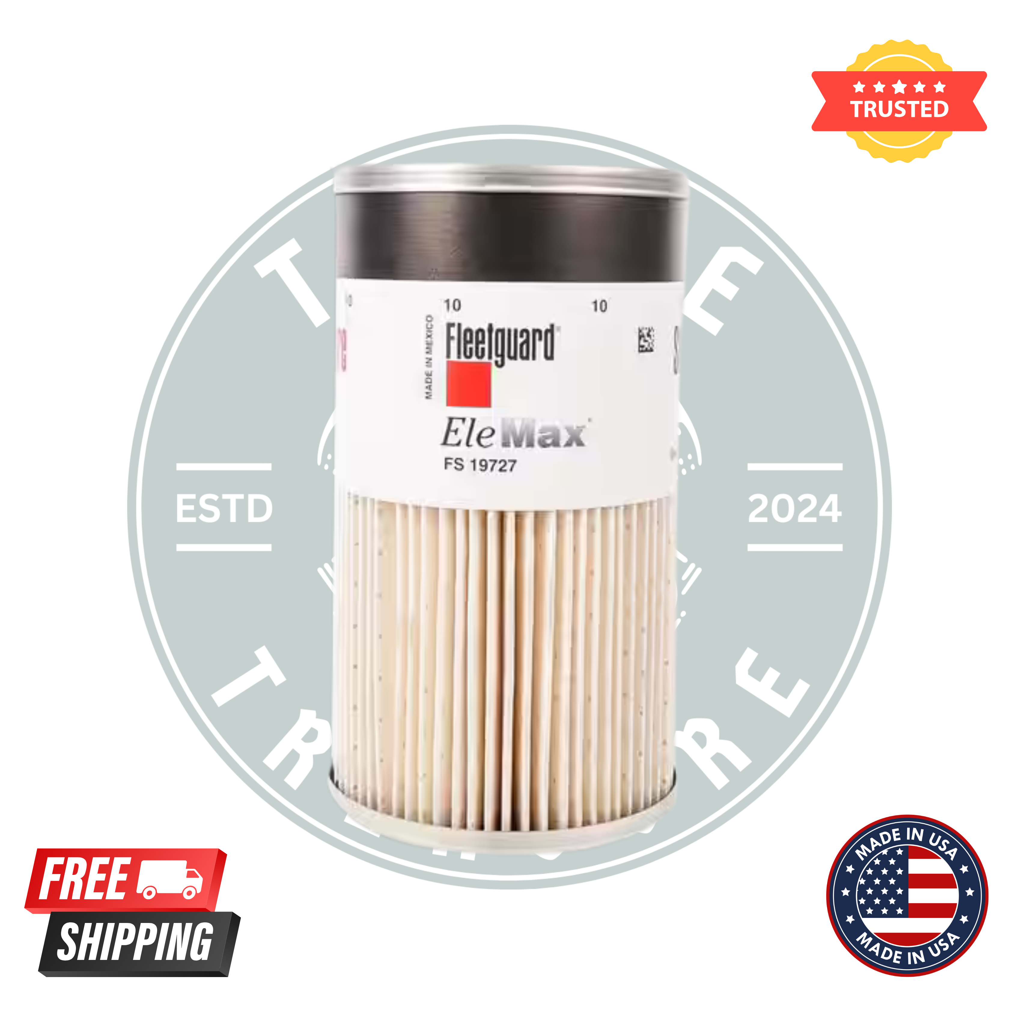 Cummins Filtration FLEETGUARD Fuel/Water Separator FS19727