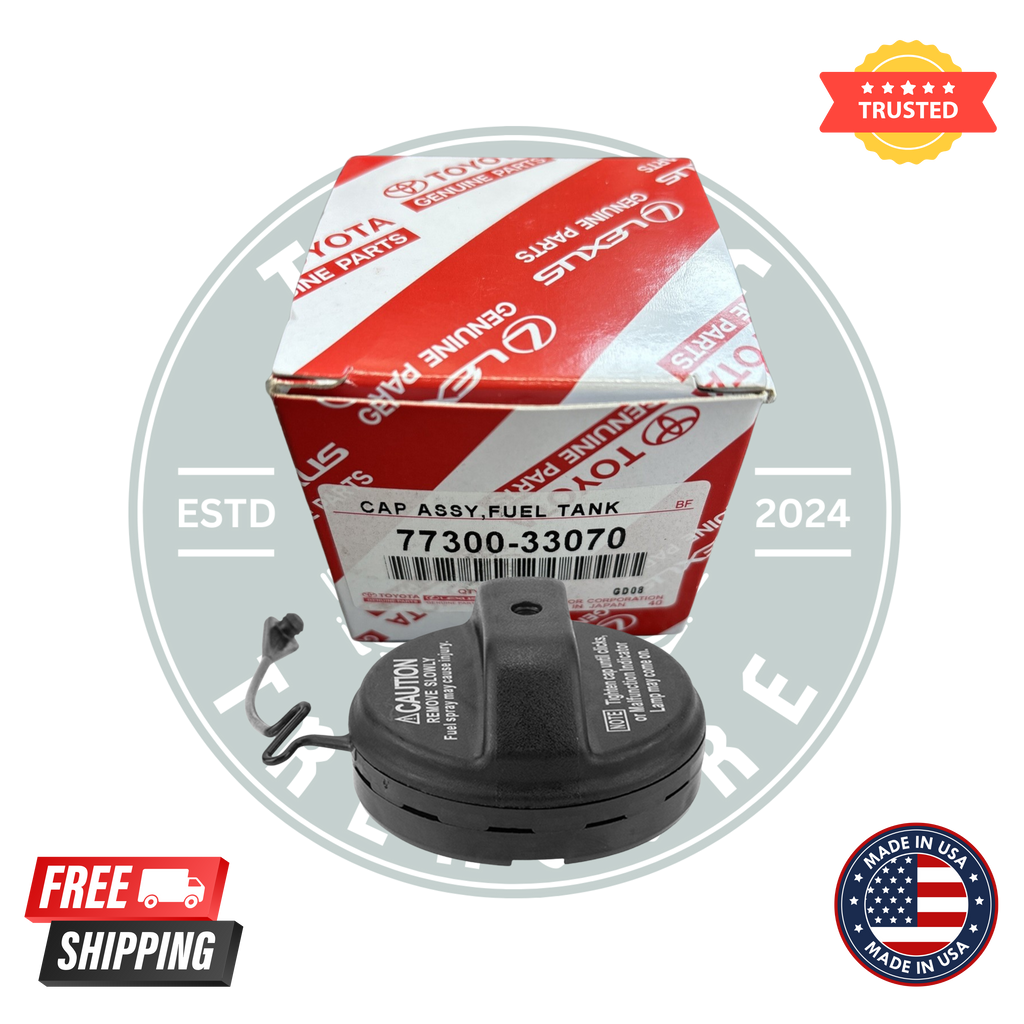 Toyota 77300-33070 Fuel Tank Cap – Gas Cap with Tether