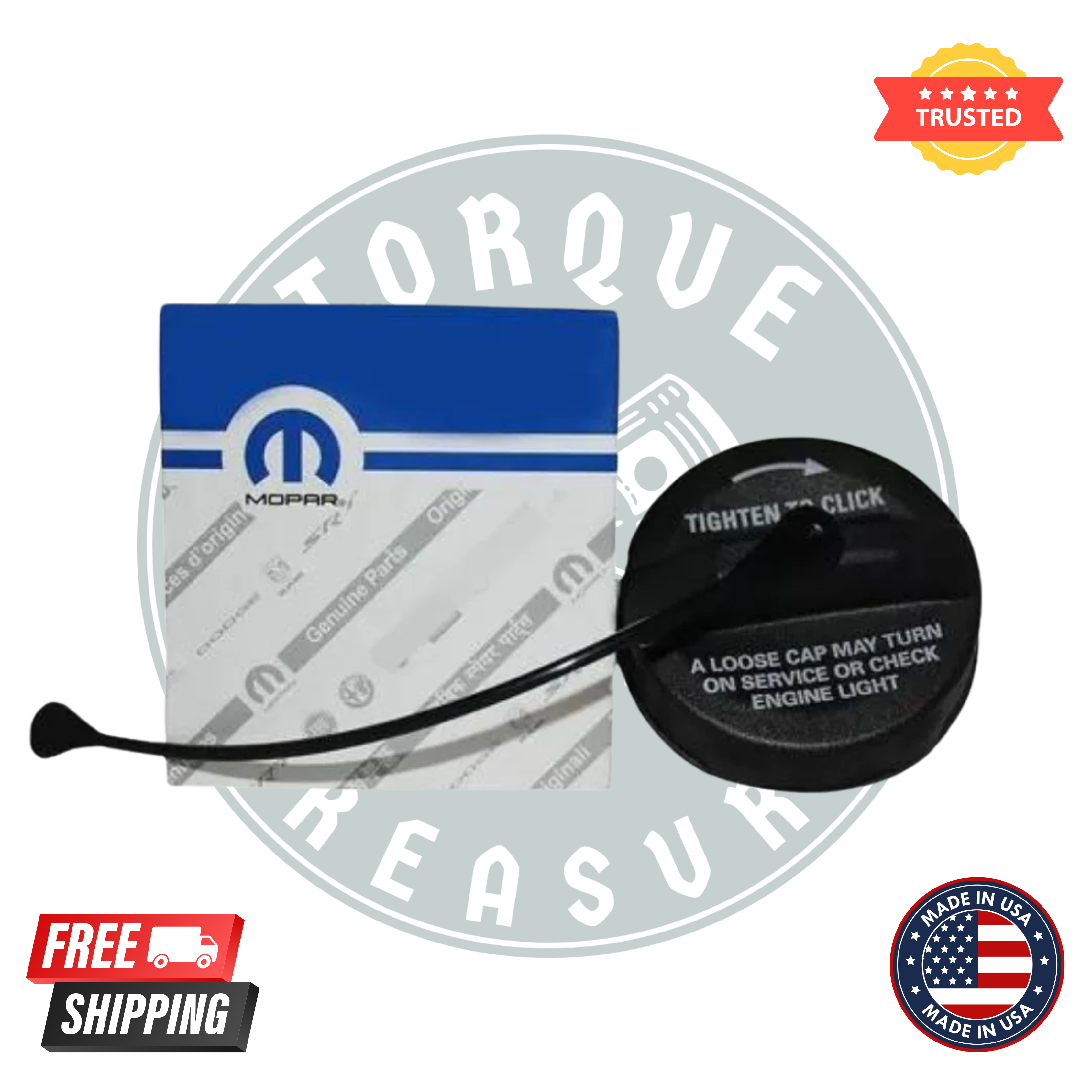 Mopar 52030377AB Fuel Cap – OEM Diesel Fuel Tank Cap for Dodge Ram